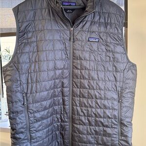Patagonia Men's Forge Gray Nano Puff Vest